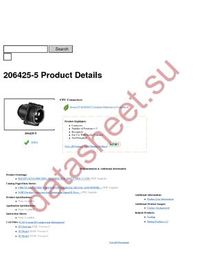 206425-5 datasheet  